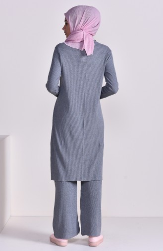 Cardigan Pants Binary Suit 3300-15 Gray 3300-15