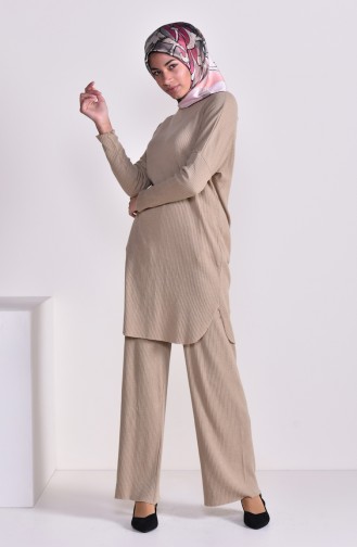 Tunic Pants Binary Suit 3311-15 Beige 3311-15