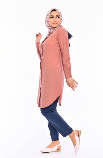 تونيك بني باهت 2483-08