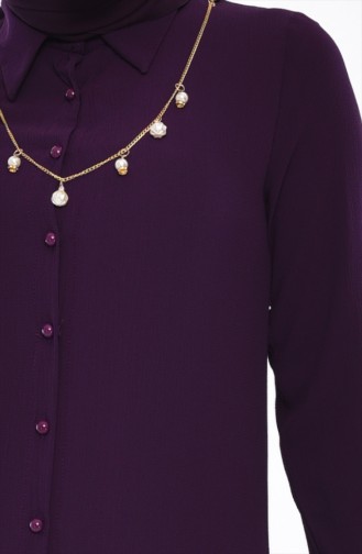 Necklace Tunic 4165-01 Purple 4165-01