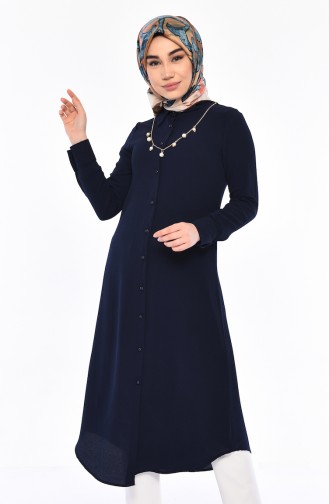 Necklace Tunic 4165-05 Navy 4165-05