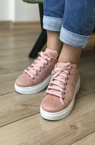 Women´s Sports Shoes 1053 Pink Suede 1053
