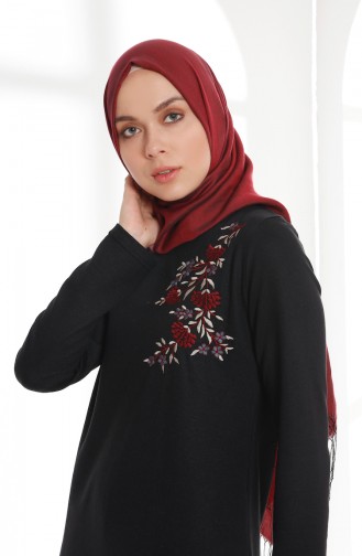 Robe Hijab Noir 5013-01