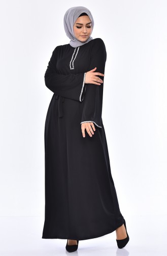 YNS Belted Sandy Dress 4098-01 Black 4098-01