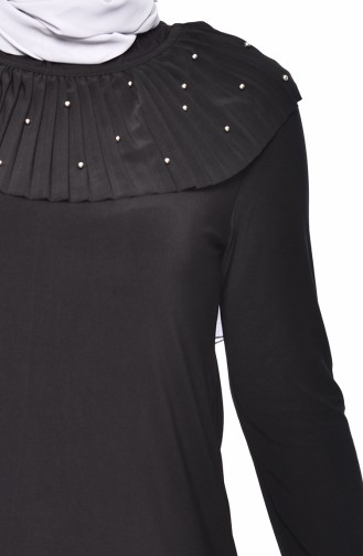 Pearls Sandy  Tunic Pants Binary Suit 4121-01 Black 4121-01