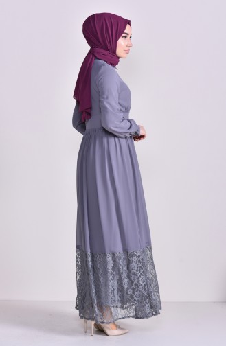 Robe Hijab Gris 81694-03