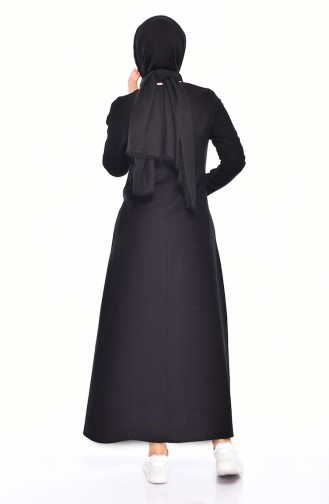 Pocket Sport Dress 0221-01 Black 0221-01