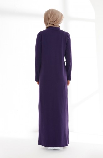 Purple İslamitische Jurk 5043-01