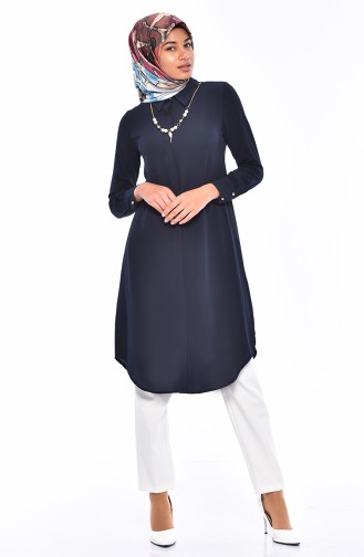 Necklace Tunic 4224-01 Navy 4224-01