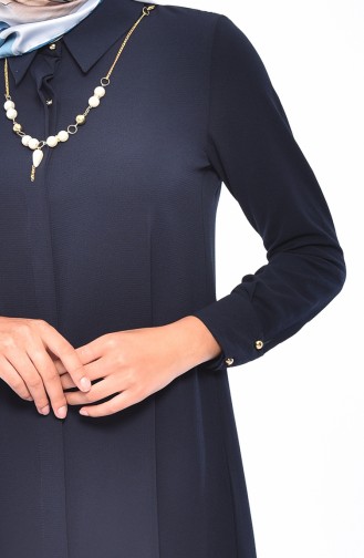 Necklace Tunic 4224-01 Navy 4224-01