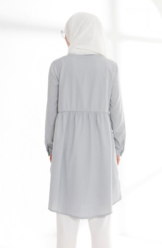 Tunique Taille Froncée 5000-12 Gris 5000-12