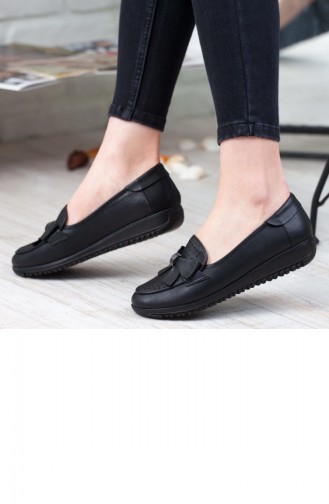 Black Casual Shoes 192YBSY0008001