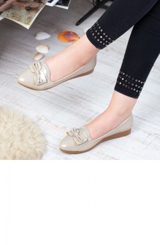 Beige Casual Shoes 192YGNY00021835
