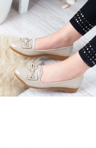 Beige Casual Shoes 192YGNY00021835