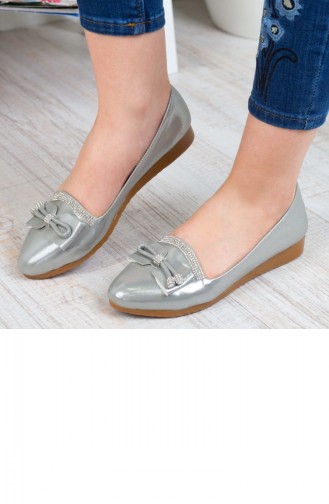 Silver Gray Casual Shoes 192YGNY0002718