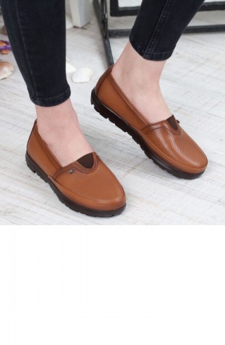 Tobacco Brown Casual Shoes 192YSNCH0004004
