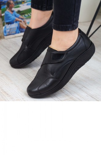 Chaussures Pour Femme A192Yznn00004001 Noir Cuir 192YZNN00004001