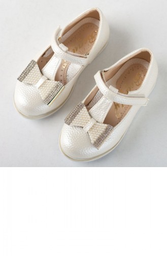 Kız Bebek Ayakkabı A19Bysle0003048 Sedef Deri