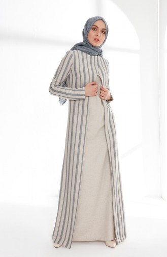 Robe Hijab Indigo 9004-01