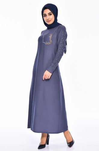 Robe Hijab Indigo 0192-04