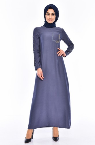 Robe Hijab Indigo 0192-04