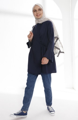 Navy Blue Tuniek 9012-04