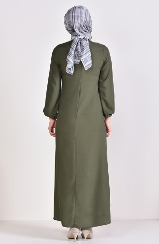 فستان أخضر حشيشي 9012-06
