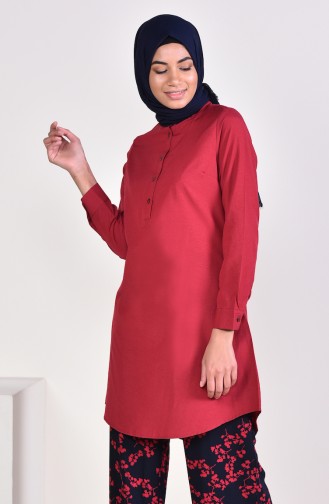 Claret red Tuniek 6474-03