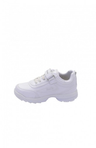White Children`s Shoes 80181