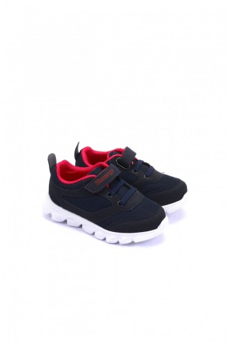 Slazenger Daily Child Shoes Navy Red 79955