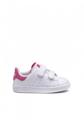 Slazenger Fuat Kind Tägliche Schuhe Weiss Pink 79959