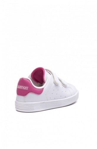 Slazenger Daily Child Shoes White Pink 79959