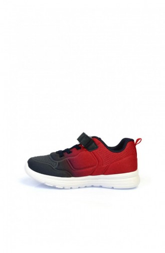 Slazenger Fulk Spor Çocuk Ayakkabı Lacivert Kırmızı