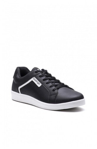 Slazenger Megan Günlük Giyim Kadın Ayakkabı Siyah Beyaz