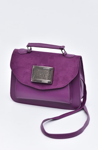 Purple Shoulder Bag 15-12