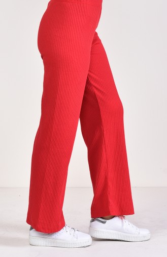 Pantalon Large 5004-02 Rouge 5004-02