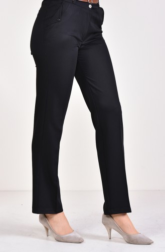 Belt Fabric Pants 0544-01 Black 0544-01