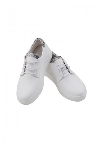 Bayan Spor Ayakkabı PM54-01 Beyaz 54-01