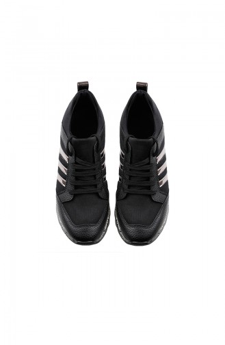 حذاء رياضي نسائي PM61-01 لون أسود 61-01