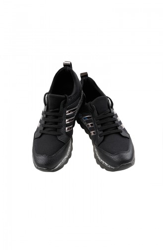 حذاء رياضي نسائي PM61-01 لون أسود 61-01