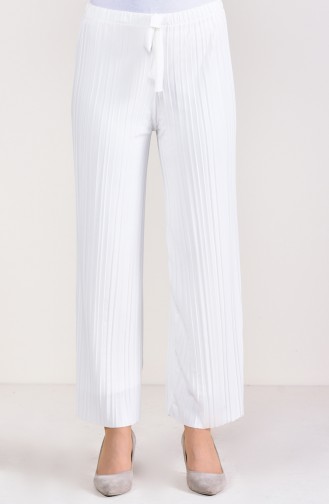 Pleated Pants Cuff Trousers 2150-06 light Beige 2150-06