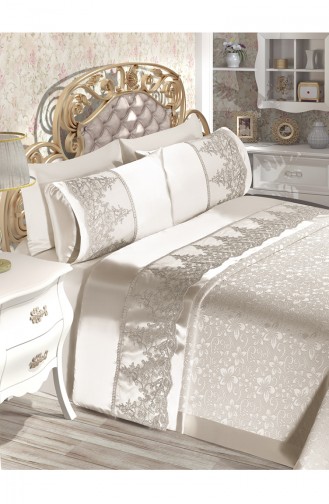 Cream Quilt Set 005