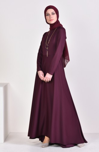 Cherry Hijab Dress 4055-36