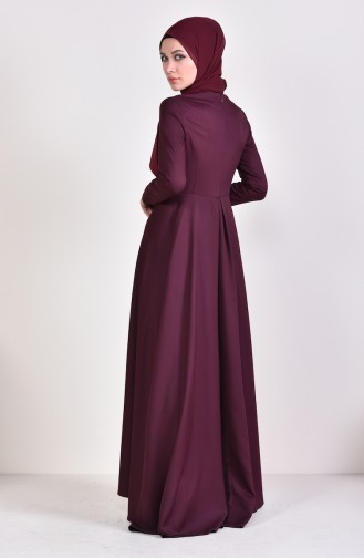 Cherry Hijab Dress 4055-36