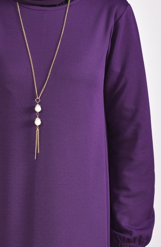 Necklace Basic Dress 5256-01 Purple 5256-01
