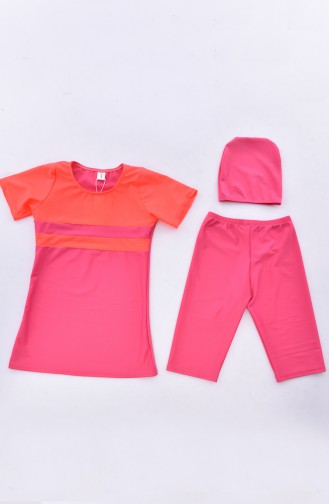 Pink Modest Swimwear 0111-10