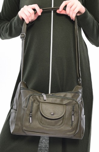 Green Shoulder Bag 16-07
