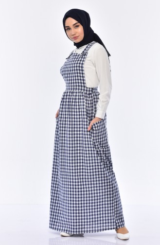 Robe Hijab Bleu Marine 5016-01