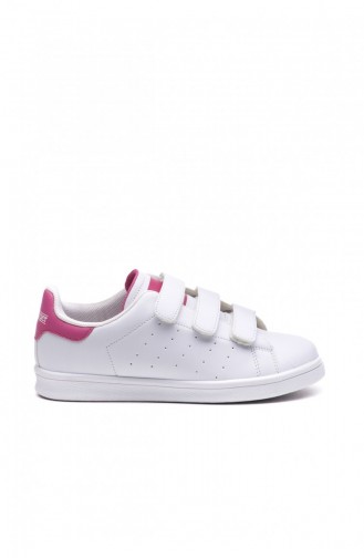 Slazenger Fuat Kinder Sportschuhe Weiss Pink 80168