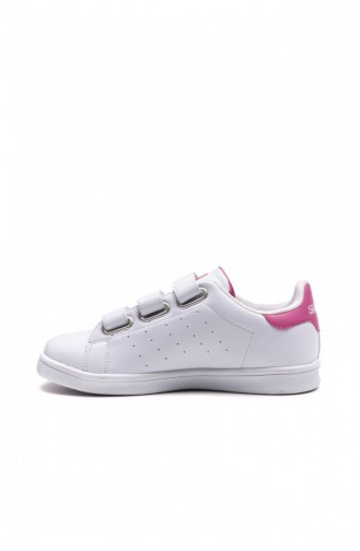 Slazenger Fuat Kinder Sportschuhe Weiss Pink 80168